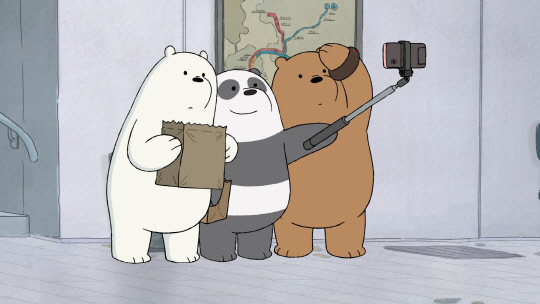 카툰네트워크의 애니메이션 '위 베어 베어스(We Bare Bears)' 이미지<선데이토즈 제공>